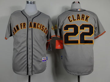 Jake Peavy San Francisco Giants gray jersey