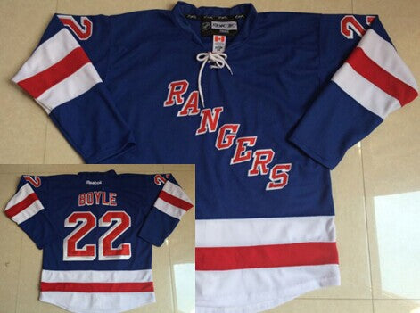 Dan Boyle New York Rangers blue jersey