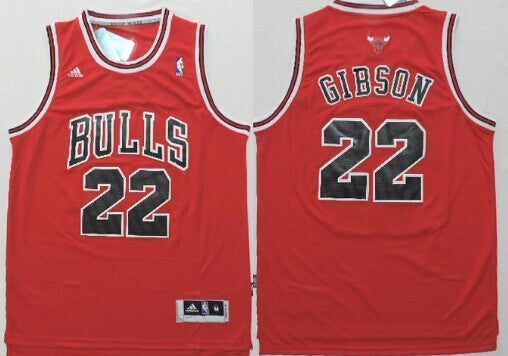 Taj Gibson Revolution Chicago Bulls red jersey