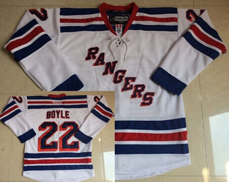 Dan Boyle New York Rangers white jersey