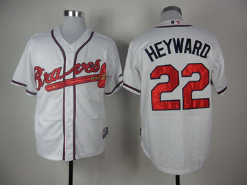 Jason Heyward Atlanta Braves white jersey