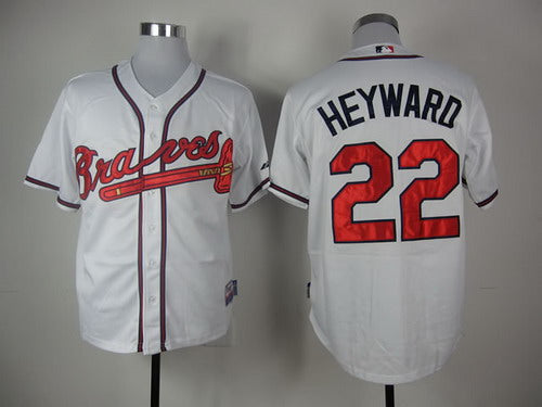 Jason Heyward Atlanta Braves white jersey