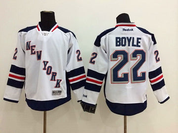Dan Boyle New York Rangers white Stadium Series jersey