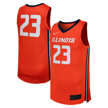 Illinois Fighting Illini orange jersey