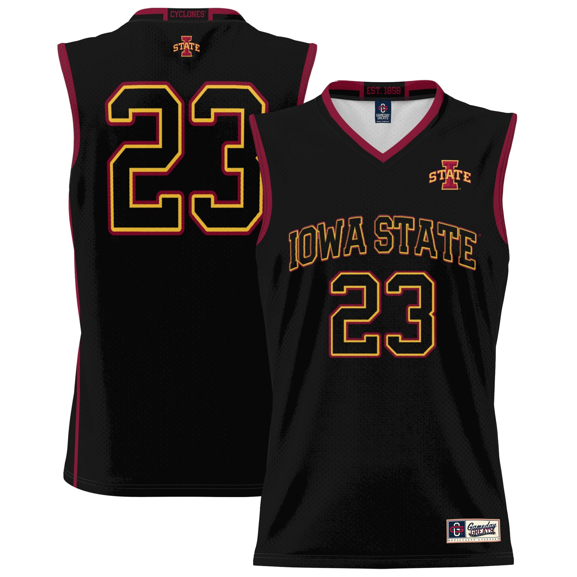 Iowa State Cyclones black jersey