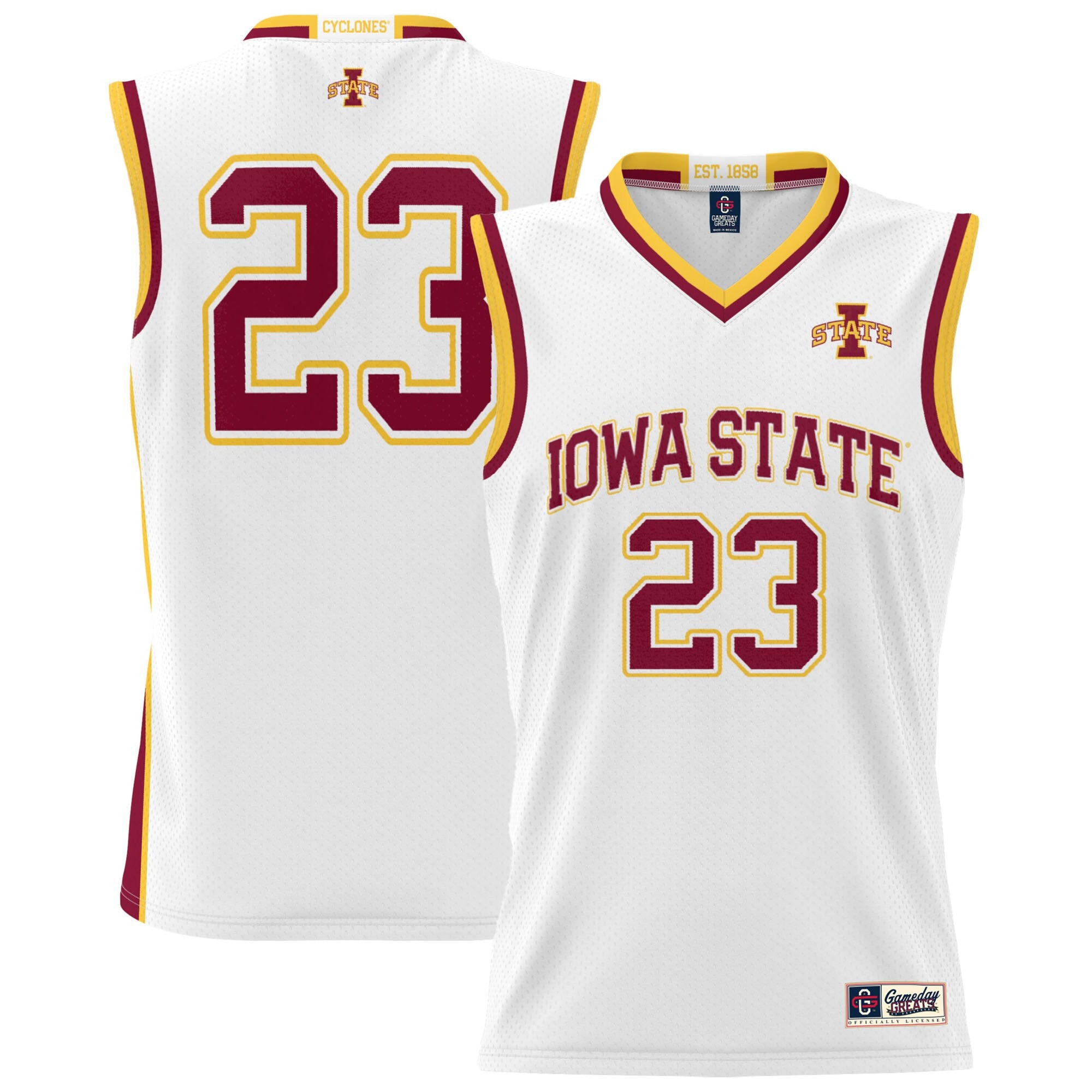 Iowa State Cyclones white jersey