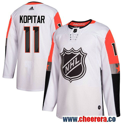Anze Kopitar Los Angeles Kings white All-Star jersey