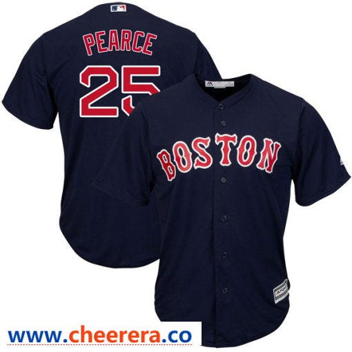 Steve Pearce Boston Red Sox navy Alternate jersey