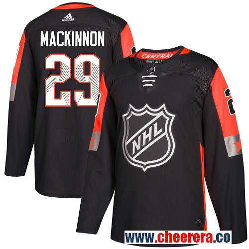 Nathan MacKinnon Colorado Avalanche black All-Star jersey