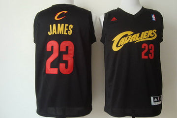 LeBron James Cleveland Cavaliers black Fashion jersey