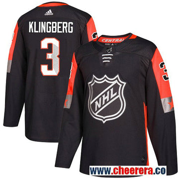 John Klingberg Dallas Stars black All-Star jersey