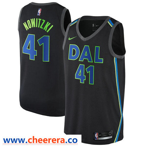 Dirk Nowitzki Dallas Mavericks black jersey