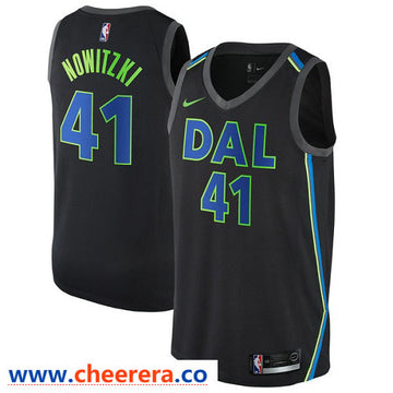 Dirk Nowitzki Dallas Mavericks black jersey
