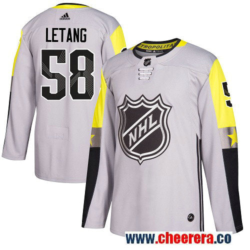 Kris Letang Pittsburgh Penguins gray All-Star jersey