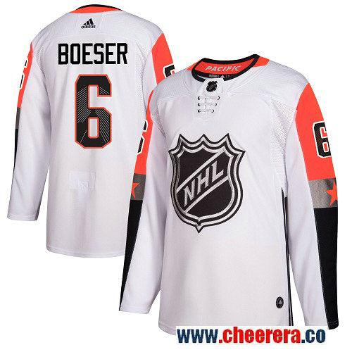 Brock Boeser Vancouver Canucks white All-Star jersey