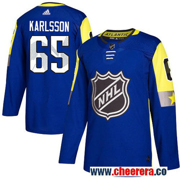 Erik Karlsson Ottawa Senators royal All-Star jersey