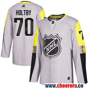 Braden Holtby Washington Capitals gray All-Star jersey