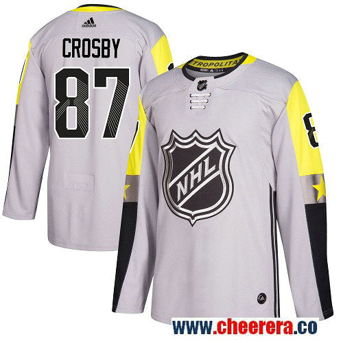 Sidney Crosby Pittsburgh Penguins gray All-Star jersey