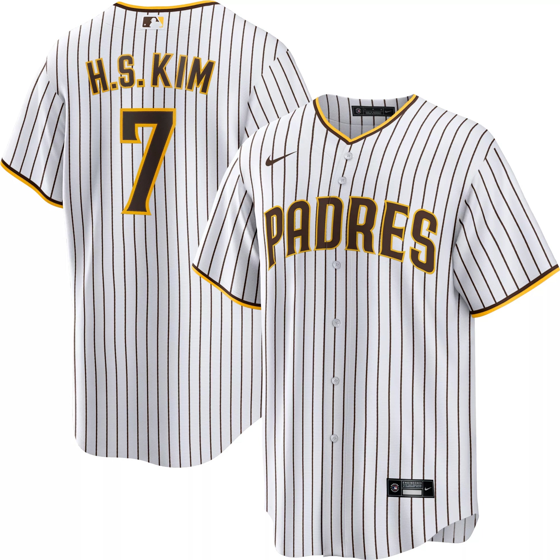 Dick's Sporting Goods Nike Kim Ha-seong San Diego Padres white jersey