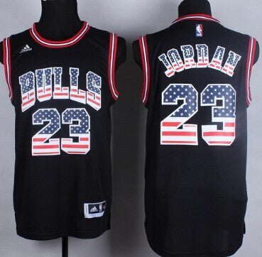 Michael Jordan Revolution Chicago Bulls black Fashion jersey