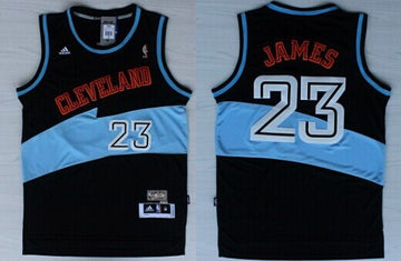 LeBron James Aba Hardwood Cleveland Cavaliers black Classic jersey