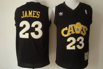 LeBron James CavFanatic Cleveland Cavaliers black Throwback jersey