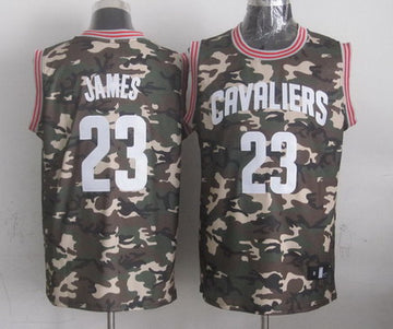 LeBron James Cleveland Cavaliers camo Fashion jersey