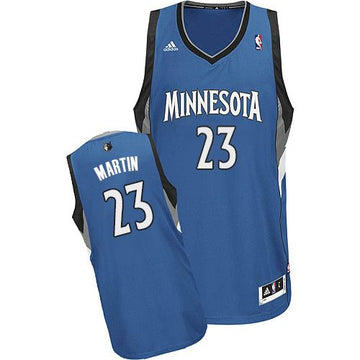 Kevin Martin Minnesota Timberwolves blue jersey