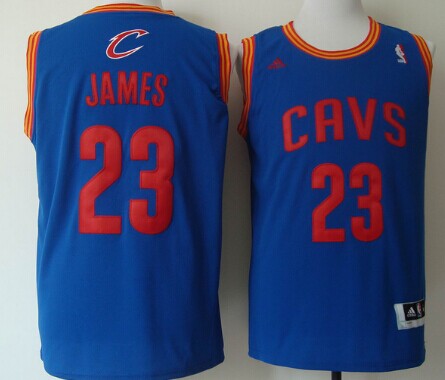 LeBron James Revolution Cleveland Cavaliers blue jersey