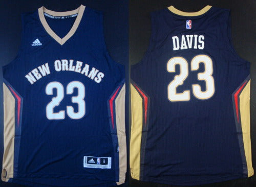 Anthony Davis Revolution New Orleans Pelicans navy jersey