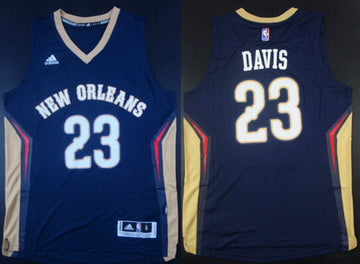 Anthony Davis Revolution New Orleans Pelicans navy jersey