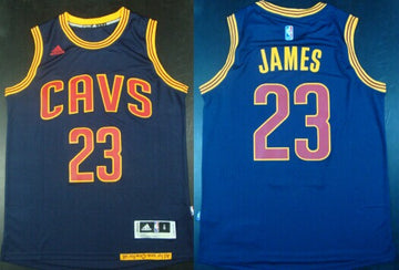 LeBron James Revolution Cleveland Cavaliers navy jersey