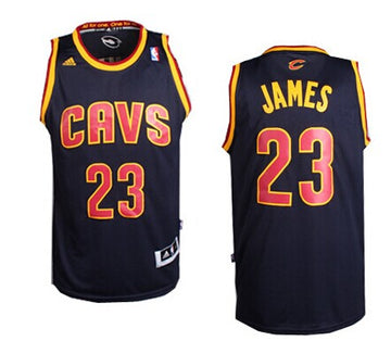 LeBron James Revolution Cleveland Cavaliers navy jersey