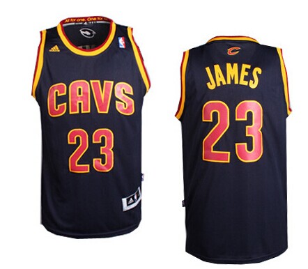 LeBron James Revolution Cleveland Cavaliers navy jersey