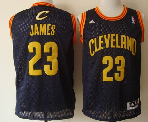 LeBron James Cleveland Cavaliers navy jersey