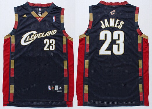 LeBron James Cleveland Cavaliers navy jersey