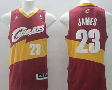 LeBron James Revolution Cleveland Cavaliers red jersey