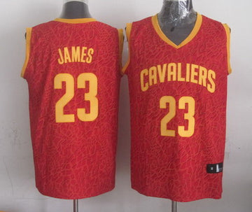 LeBron James Cleveland Cavaliers red Fashion jersey