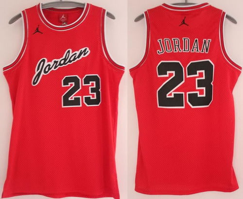 Michael Jordan Chicago Bulls red jersey