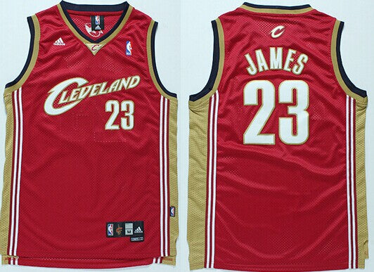 LeBron James Cleveland Cavaliers red jersey