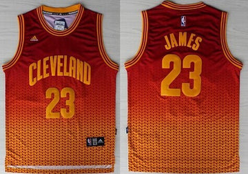 LeBron James Cleveland Cavaliers red Fashion jersey