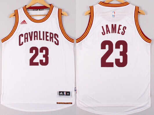 LeBron James Revolution Cleveland Cavaliers white jersey