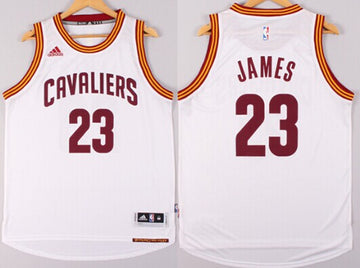 LeBron James Revolution Cleveland Cavaliers white jersey