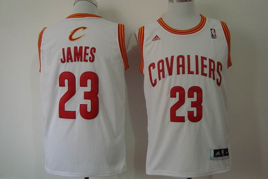 LeBron James Revolution Cleveland Cavaliers white jersey