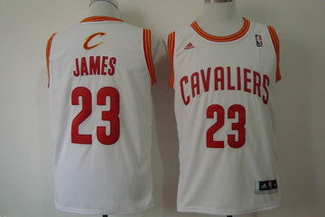 LeBron James Revolution Cleveland Cavaliers white jersey