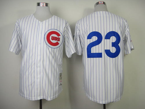Ryne Sandberg Chicago Cubs white Throwback jersey
