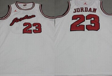 Michael Jordan Chicago Bulls white jersey