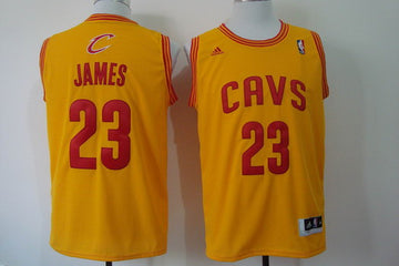 LeBron James Revolution Cleveland Cavaliers yellow jersey