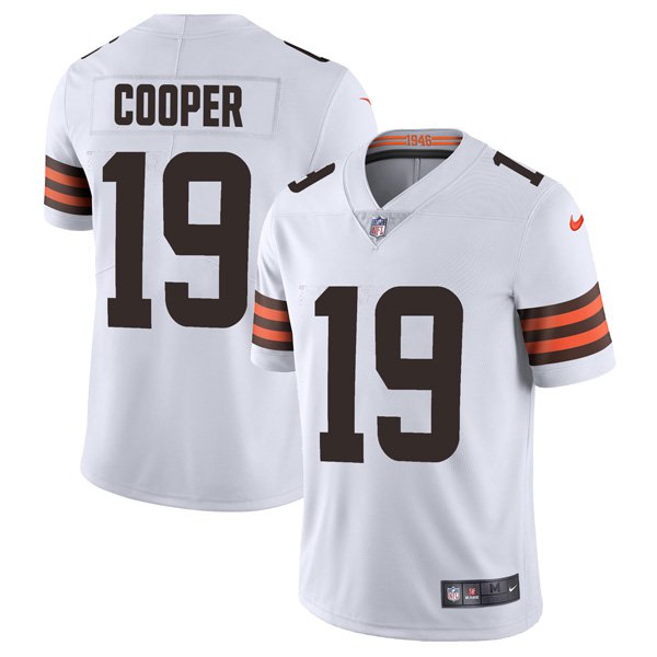 Amari Cooper Cleveland Browns white Vapor jersey