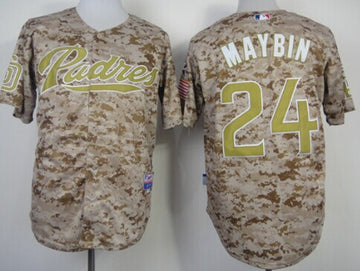 Cameron Maybin San Diego Padres camo Camo jersey